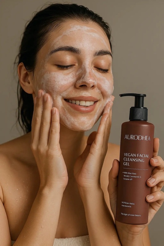 Gel nettoyant visage végan au baobab, vue 2