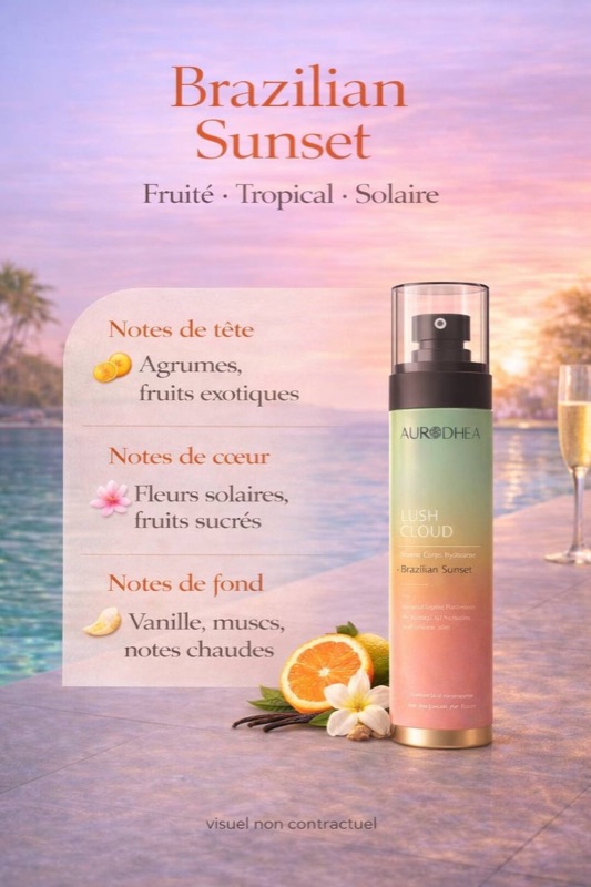 LUSH CLOUD Tropical Breeze- Brume parfumée corps, vue 2