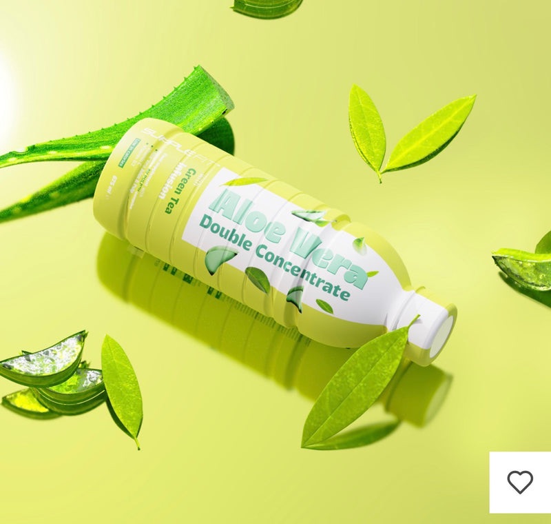 ALOE VERA jus et pulpe avec Thé Vert - 675 ml Avec complexe exclusif AV PULP™, vue 2