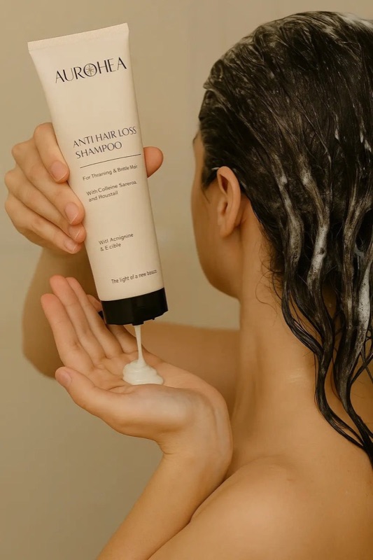 Shampoing anti-chute, vue 2