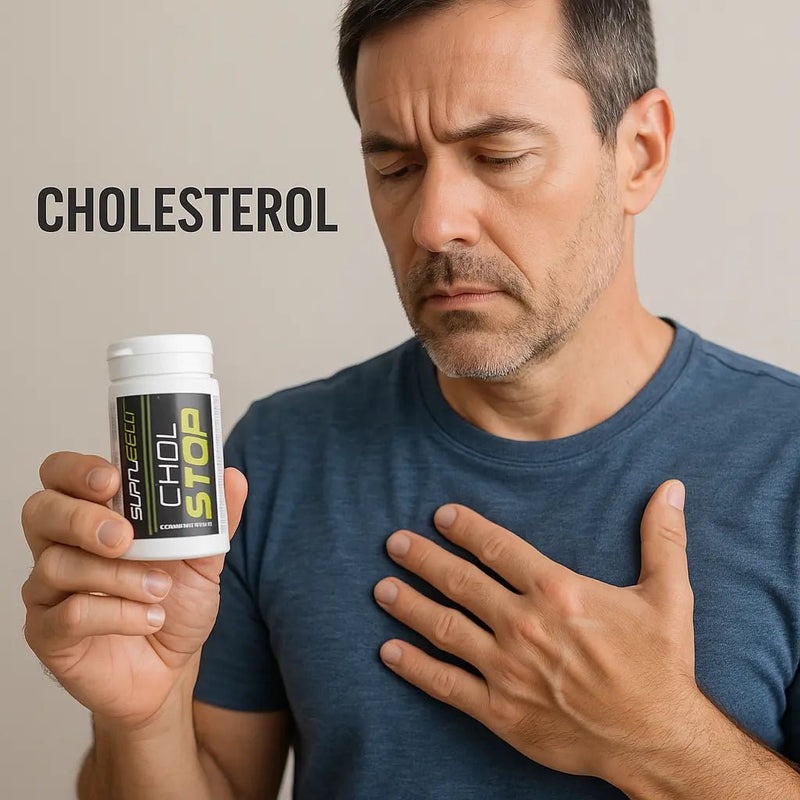 Chol stop pour la regularisation du taux de cholesterol dans le sang, vue 2