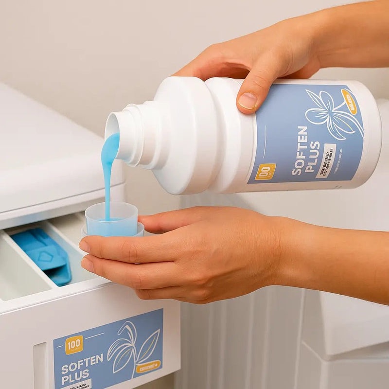 Soften plus 'cœur de vanille et fleurs d'or' - adoucissant liquide concentre (vegan), vue 2