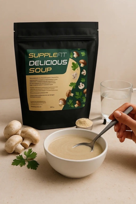 Delicious soup supplefit, vue 2